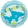 Baby Boy Shark Foil Balloons
